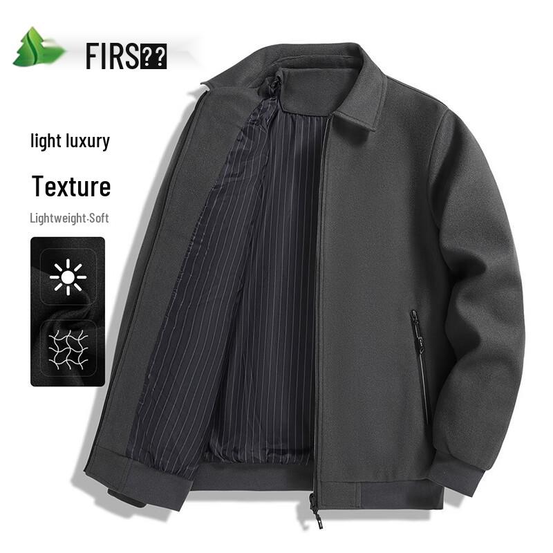 

FIRS Men s Spring Autumn Loose-Fit Windbreaker Jacket 4XL