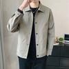 Men's Stand Collar Jacket  Fashion Spring New Casual Top Coats