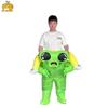 Costume d'Alien Gonflable à Grands Yeux pour les Fêtes d'Halloween