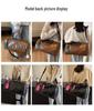 Fashionable PU Embossed Women's Handheld Travel Bag - Large Capacity Carry-on with Wet/Dry Separation for Business and Fitness.