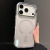 Gradual change smudge transparent case for Apple 11ProMax mobile phone case new iPhone11 frame invisible bracket