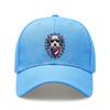 [Patriotic Baseball Cap] 2026  Unisex Dog With USA Flag Print Polyester Adjustable Breathable Sun Protection Casual Outdoor Sports Baseball Hat