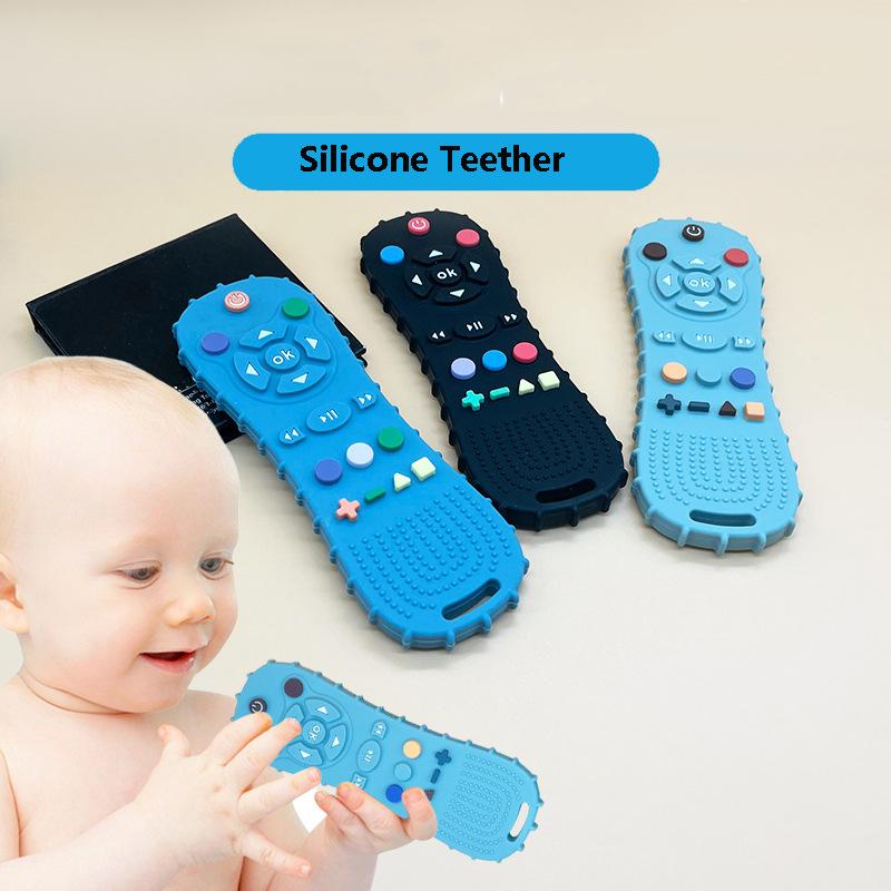 Remote control teether Baby anti-feeding children's teethers environmental protection material
