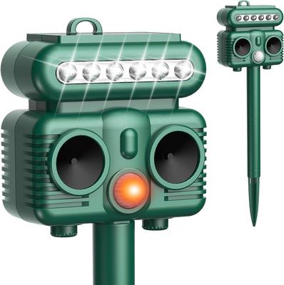 OBEST Tier Katze Schädling Nagetier Vogel Solar Schädling Lange Standby-Zeit IP65 Leistungsstarke LED 4 Abwehrmittel Hund Vogel Katze Katzenkot Vogelerkennungsbereich Schutz