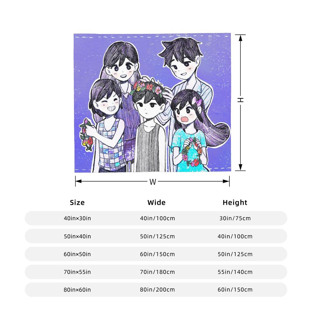 Mari Basil Blanket Cover Fleece Omori Game Ultra-Soft Throw Blanket for Car Sofa Couch Bedspread