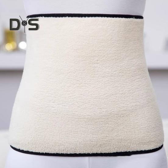 Warm Cashmere Waist Warmer Winter Thermal Lower Back Support Lumbar Stomach Protection Band for Women Menstrual Pain Relief