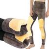 Men's Winter Thicken Keep Warm Pants Fur High Waist Liner Pants
