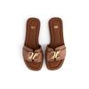 Daks Women 2cm Buckle Mules Slippers Camel Drd604ka34