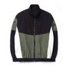 2026 Color Block Stand Collar Mens Sport Casual Jacket Fashion Outerwear