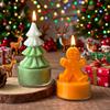 1/3PC Christmas Candles Gingerbread Man Christmas Tree Shape Scented Candles Handmade Aroma Candle Halloween Party Home Supplies