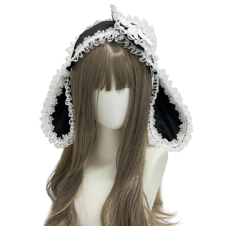 Adorkable Headbands Cartoon Rabbits Hair Hoop Eye-catching Headpiece Headwear for Halloween Role Play