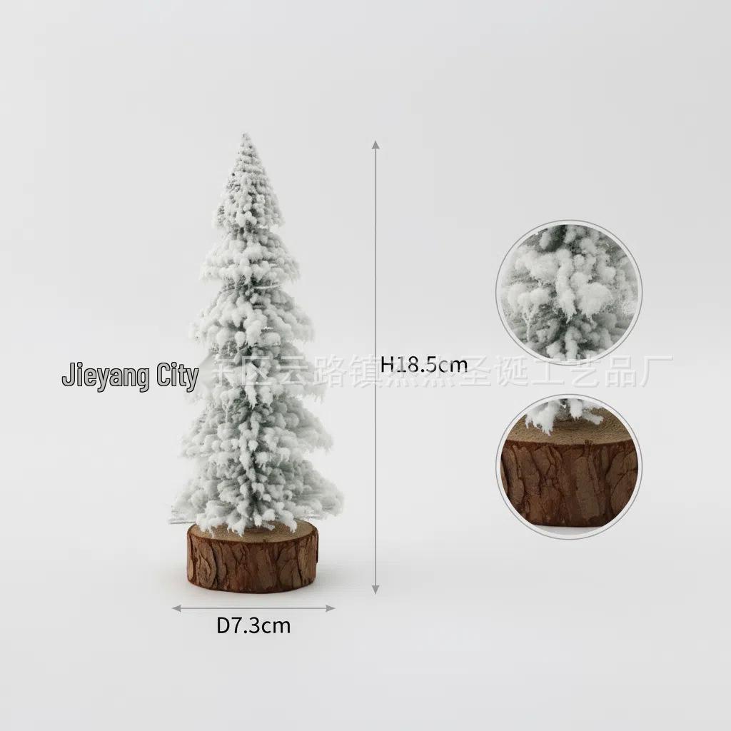 TEMU Hot Selling Desktop Christmas Tree Ornament & Decorations белый