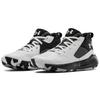 Under Armour Lockdown 5 White Black Grade School 3023533-100