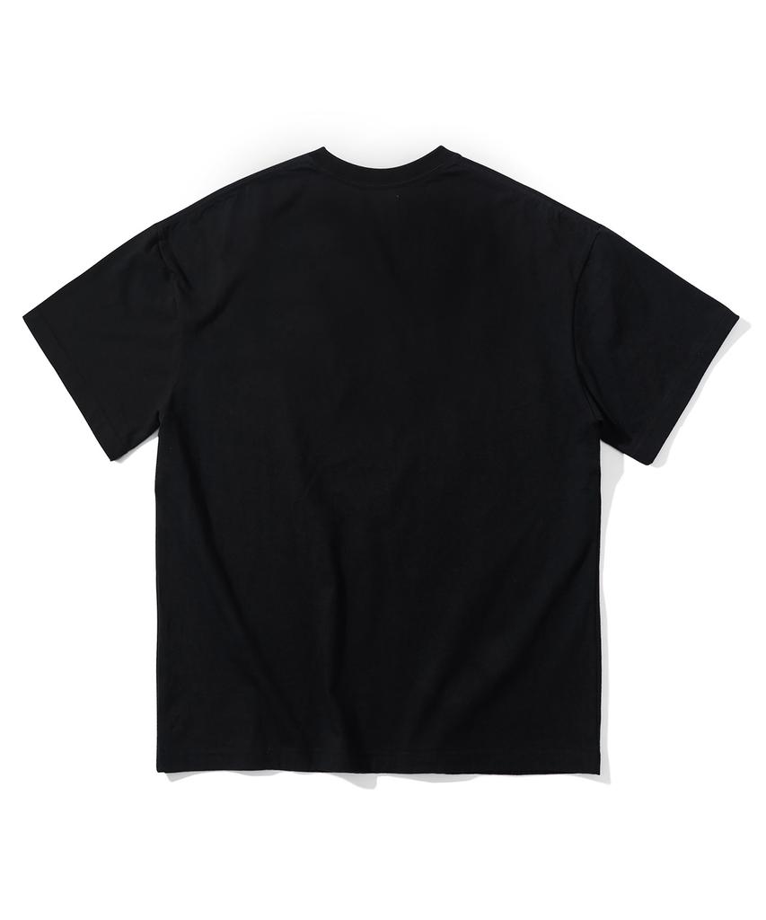 CAPITAL RADIO TUNES Typo Short-Sleeve T-Shirt Black