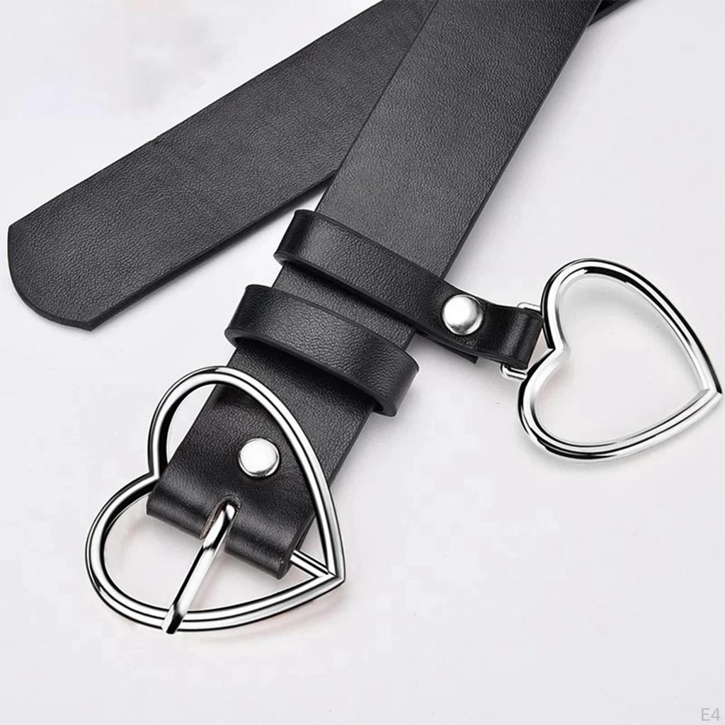 Leather Belt Buckle Heart for pants