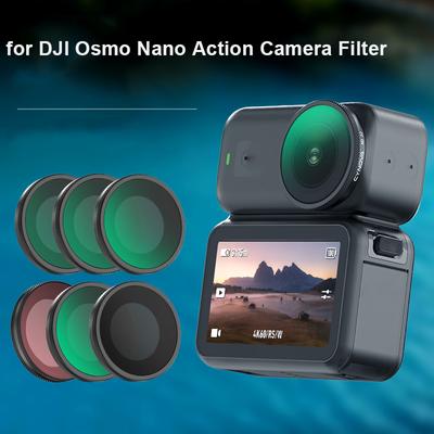 Filtre d'objectif d'appareil photo à revêtement nanostructuré 28 couches Pour Dji Osmo Nano CPL Polarisant Protecteur ND8 ND16 ND32 ND64 Accessoire de filtre d'appareil photo