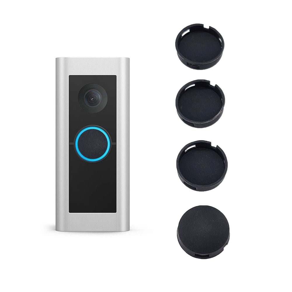 

4pcs Silicone Doorbell Button Replacement Replacements Kit LED Door Bell Push Buttons Switch