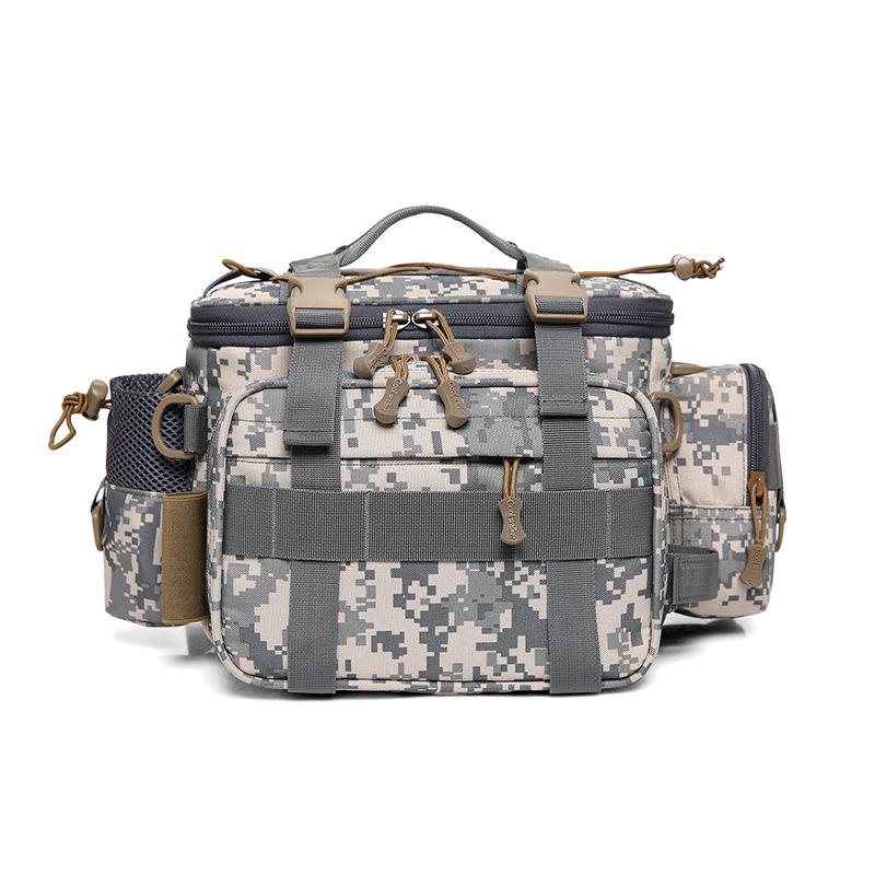 Luya Multifunctional Waterproof Fishing Rod Waist & Shoulder Bag