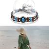 Mexicans Hat Band Western Hat Band Cowboy Hat Band Turquoise Bead Hat Belt Native American Hat Band Straw Hat Band