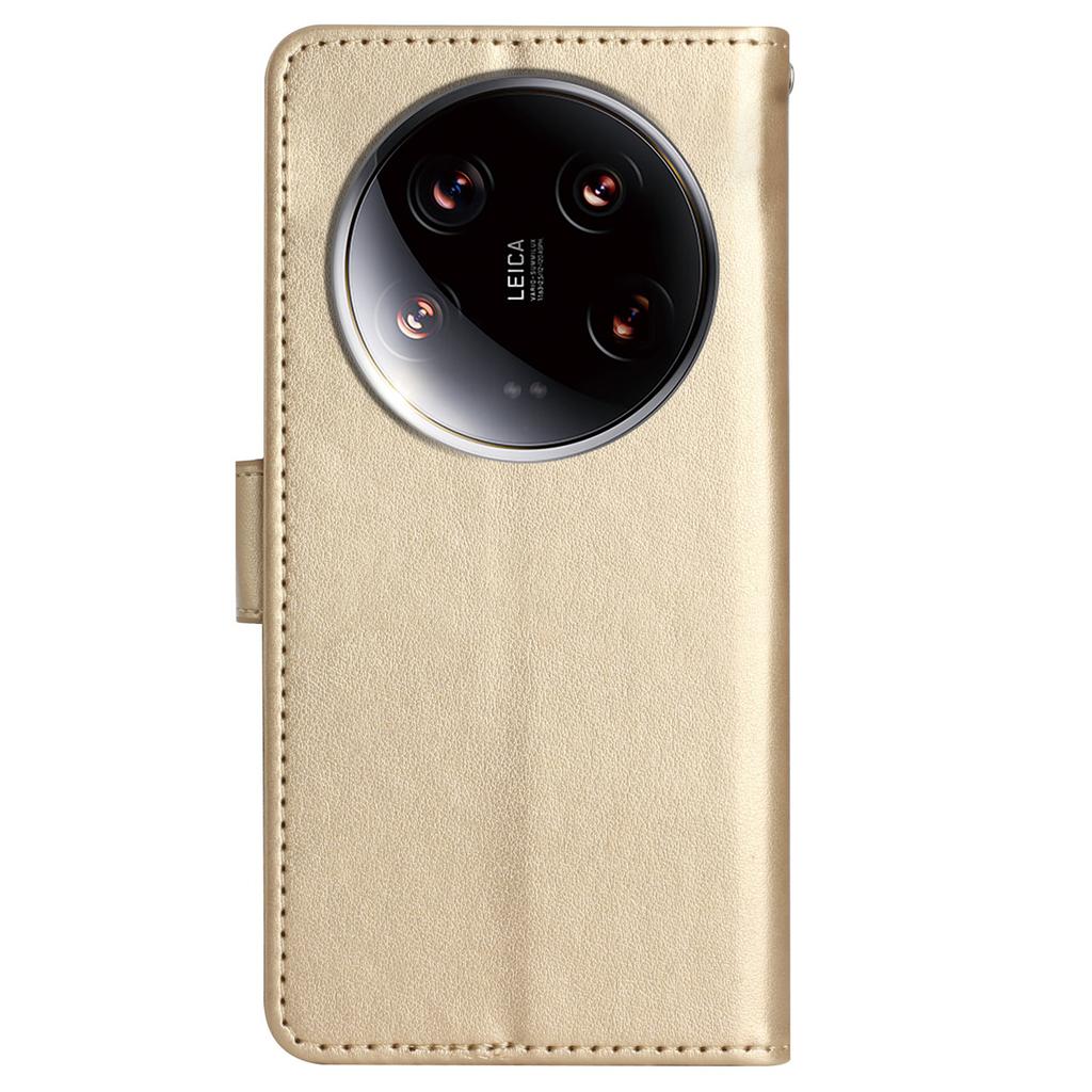 Für Xiaomi 14 Ultra Brieftaschen-Handyhülle Schmetterlingsmuster PU-Leder Klapphülle