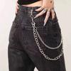 Adjustable Double Layer Punk Hip Hop Men's Pants Chain - Versatile European & American Fashion