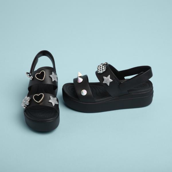 Crocs Women S Sandal Slipper Jibbitz claSSic Wedge PlatForm Brooklyn For You 210676 001