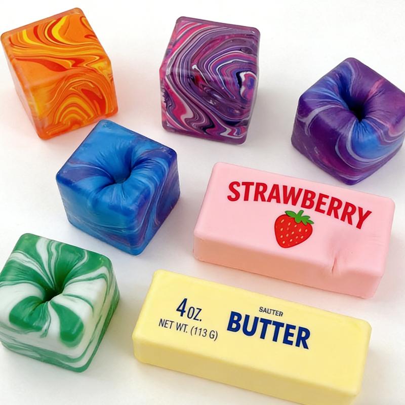 Soap Dumpling Squishy Party Favors Squishy Soap Anti-Stress Fidget Toys Squishy Butter Fidget Gifts Dumpling Squishy Party Gifts