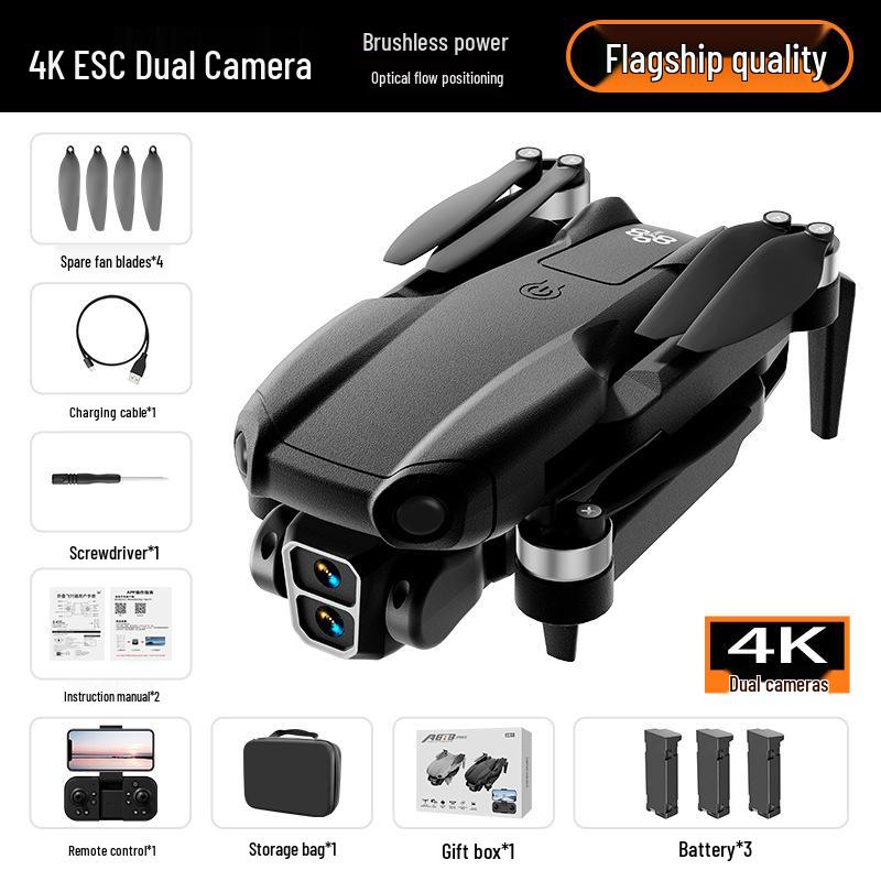A888PRO Drone: High-Definition Four-Axis, Brushless, Powerful Remote Control Aircraft for Aerial Photography.