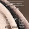 Men's Wool Fleece-Lined Warm Pants & Women's Faux Mink Cashmere Leggings: Winter High-Waisted Knitwear.