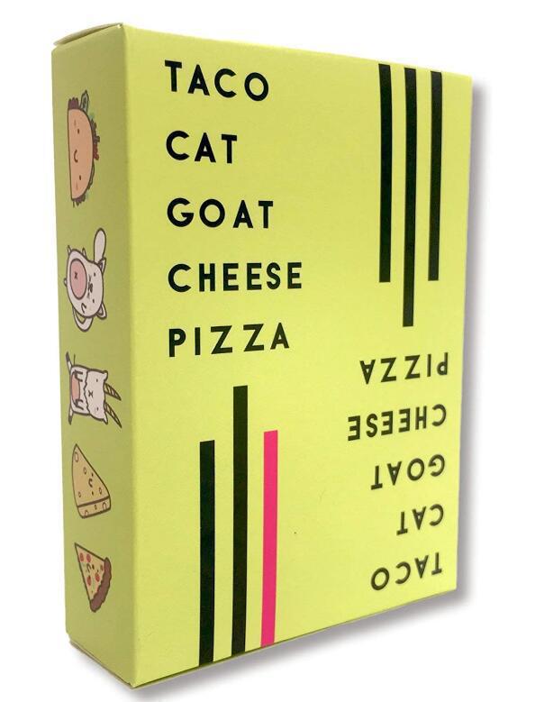 Taco Cat Goat Cheese Pizza Party Game Cards