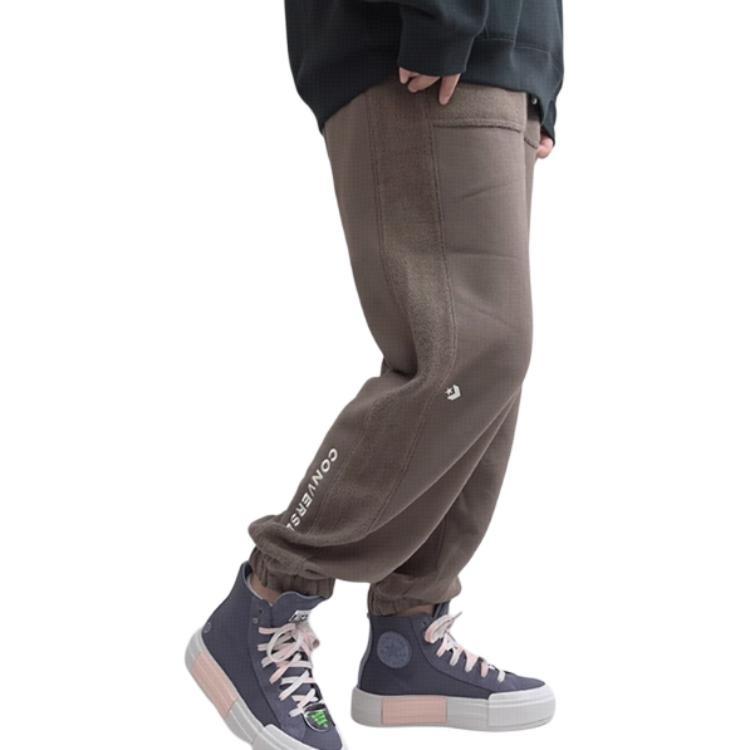 Converse Relaxed Sweatpants Asia Sizing 'Wood Brown' Men's 10023521-A04