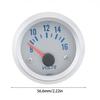 2"; 52mm Car Voltmeter 12V 8-16V Blue Light Voltage Meter Volt Gauge for Auto