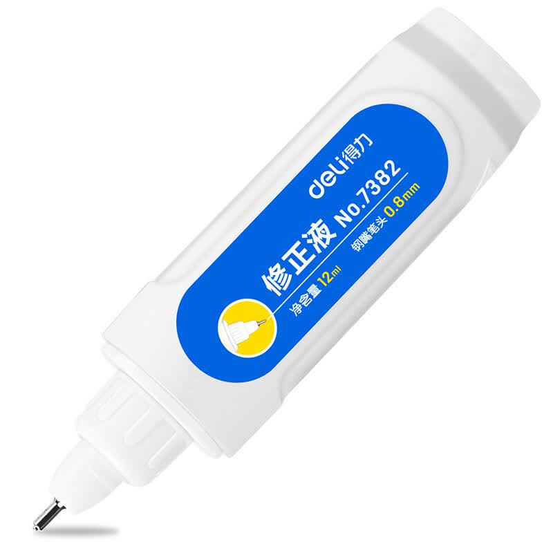 Deli 12ml Correction Fluid 5-Pack