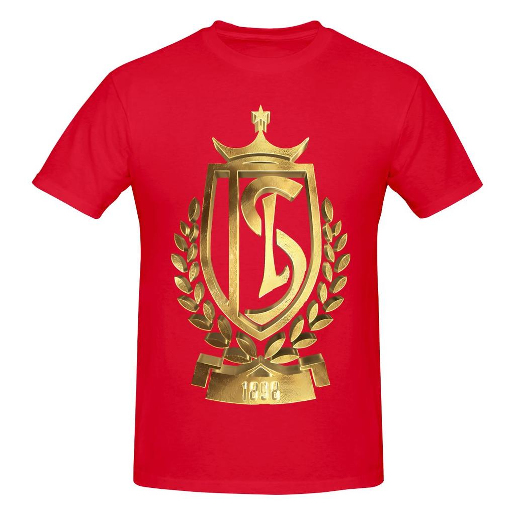 Funny Golden Li Ge Football Standard Liege Ultras Belgium Unisexs Printed Tshirt Unisex T Shirtbig Size