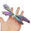 Yousheng Aura Tourmaline Dragonfly Kyanite Dragonfly Ornament Reiki Dragonfly Decoration for Expression Spiritual Connection Meditation Chakra