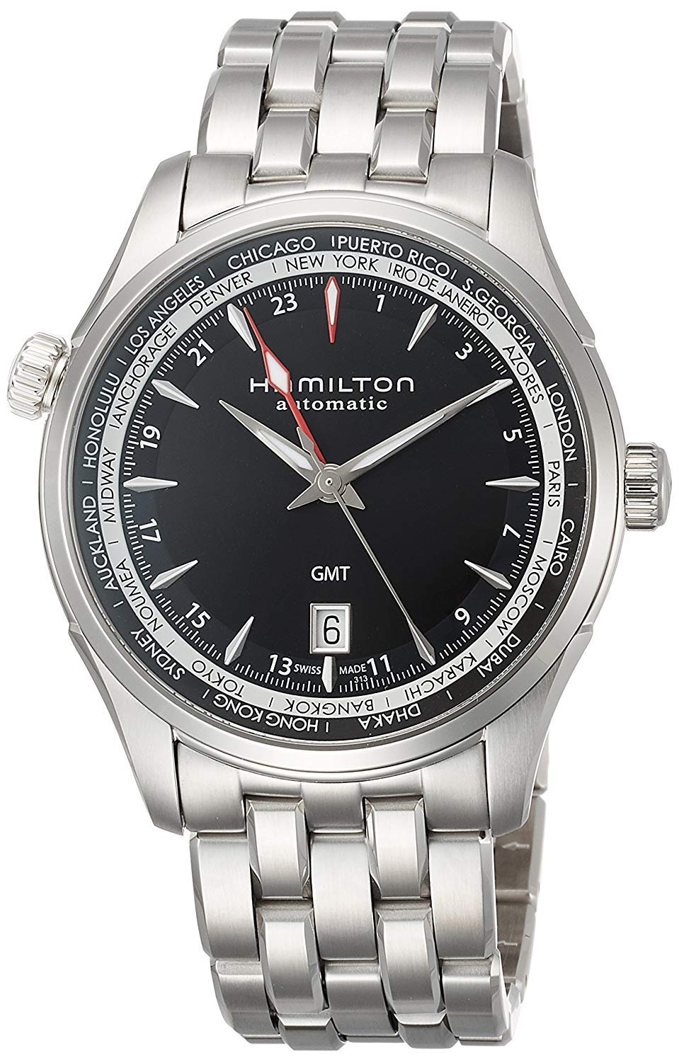 

Hamilton Jazzmaster GMT H32695131 Men s [item]