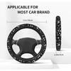 Moon And Star Steering Wheel Cover Car Accessories Cute For Women Girls Girly Universal 15 Inch Neoprene Auto Interior Decor Anti Slip Car Truck