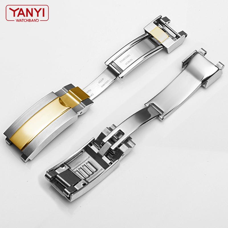 Gummiarmband mit gebogenem Ende für Rolex-Uhren, 20 mm, Silikonarmband, verhindert Staub, Herrenarmband, wasserdicht