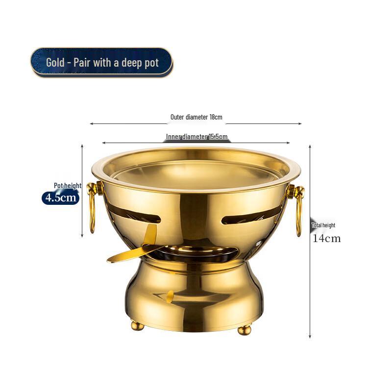 Stainless Steel Personal Hot Pot & Bibimbap Bowl Set