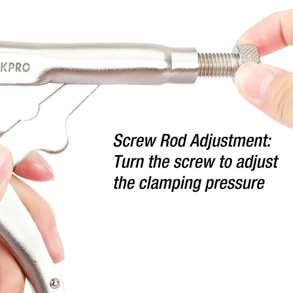1Pcs Multi-Function Water Pipe Gripping Pliers Pressure Plier For Woodworking Welding Repairs