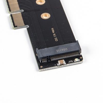 Adaptador PCIe 3.0/4.0 a SSD M.2 NVME de 3 cm de altura para servidor 1U