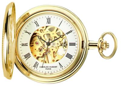 Charles Paris Montre de Poche Mécanique Hubert, Montre Homme, Remontage Manuel, 3909-G