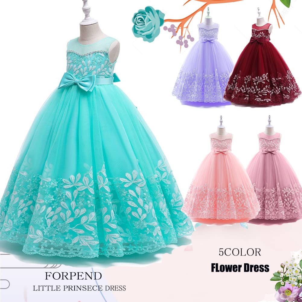 FORPEND KR31 Perfect for Piano and Special Sizes and Princess Style Children's Dress, Formal, Recitals, Weddings, Occasions, Girls' Clothing, 120,