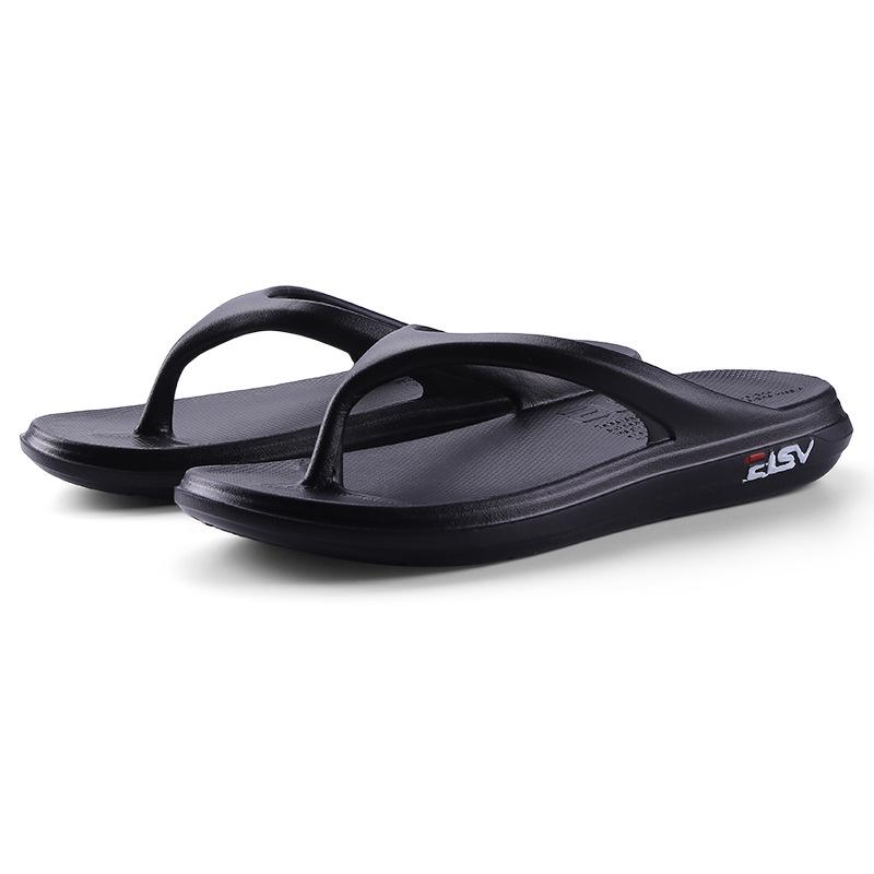Men's EVA Flip-Flops: Thick-Soled, Non-Slip, Soft-Toed Beach Sandals for Summer