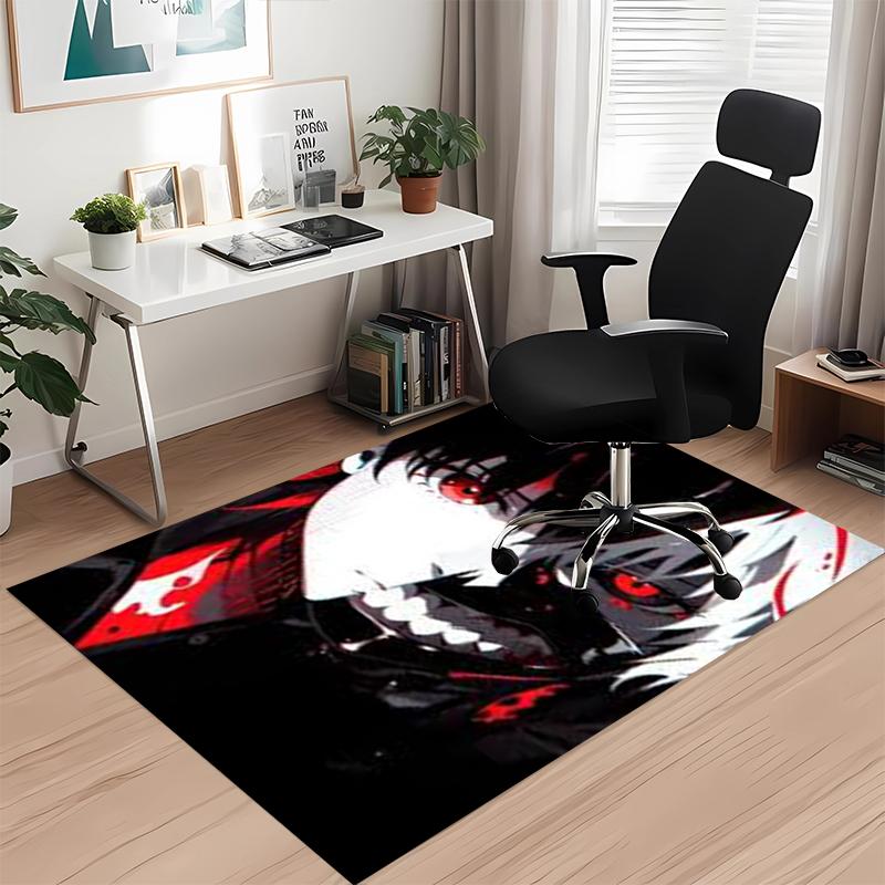 Tokyo Ghoul Printed Carpet, for Office Chair Living Room Bedroom Kitchen Room Decor Gifts.