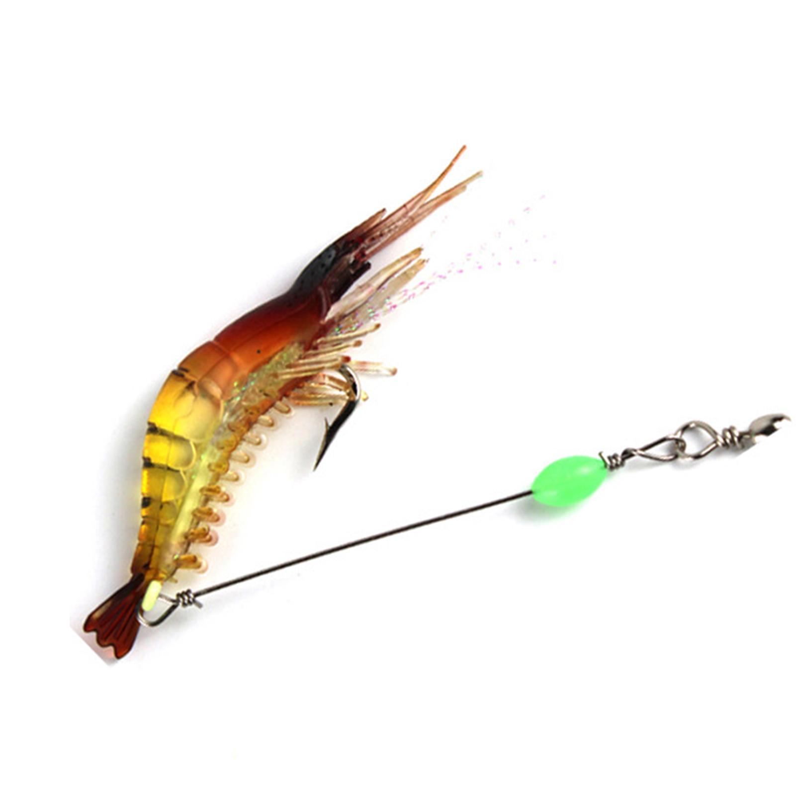 

Светящаяся приманка для креветки 6,5 г Приманка для ловли окуня Реалистичная искусственная приманка в виде креветки для ловли окуня, мандариновой рыбы, для ловли на поверхности