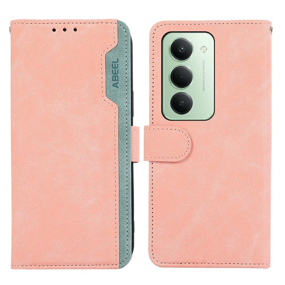 For Xiaomi Redmi 15 4G (EU) (171mm) Case Color Splicing Leather Flip Phone Cover RFID Blocking