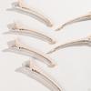 6 Pcs Duckbill Clips Professional Wrinkle Resistant Durable Styling Salon Tool Hair Cutting