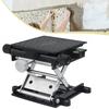 Black Squared Rotatable Lifting Table Heavy Duty Stable Durable Lifting Jacks For Laboratory Home Use Tools