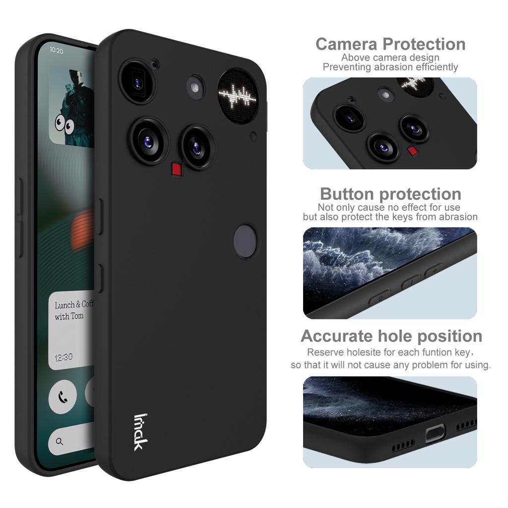 Pro Nothing Phone 3 5G Pouzdro na telefon IMAK UC-3 Matný Měkký Kryt